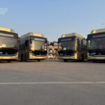 Гулистонга 52 та янги автобус олиб келинди