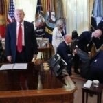 Оқ уйда Трамп ва Роналду иштирокида шоҳона базм бўлиб ўтди