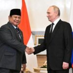 Путин Индонезия президенти Прабово Субианто билан Кремлда учрашди