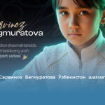 12 ёшли Сарвиноз Бегмуратова Ўзбекистон шахмат тарихини янгилади