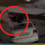 Каналга тушиб кетган машинада она ва бола бор экан (Видеофакт)