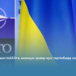 Украинанинг НАТОга кириши ҳозир кун тартибида эмас