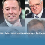 2020 йилдан буён дунё миллиардерлари бойлиги 81 фоизга ўсди