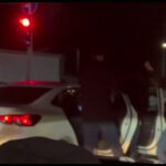 Самарқандда йўлнинг ўртасида баланд мусиқа қўйиб рақс тушганлар амоқ жазосини ўтамоқда (Видео)