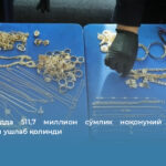Самарқандда 511,7 миллион сўмлик ноқонуний заргарлик буюмлари ушлаб қолинди