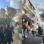 Худди қиёмат қойим бўлди: Исроил марказида ваҳимали дақиқалар! (Видео)