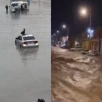 Табиатнинг қасоси: Олтин виллаларни сув босди, БААда фавқулодда ҳолат! (Видеофакт)