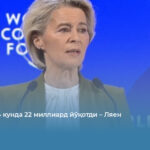 Европа 44 кунда 22 миллиард йўқотди – Ляен