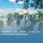 Бразилия дунёдаги энг йирик чучук сув ресурслари захирасига эга мамлакат ҳисобланади