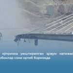 Эрондаги кўприкка уюштирилган ҳужум натижасида ҳалок бўлган қурбонлар сони ортиб бормоқда