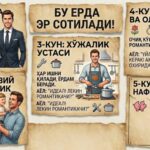 Бу ерда эр сотилади!