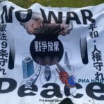 Токиода тинчлик митинги 50 минг кишини жамлади
