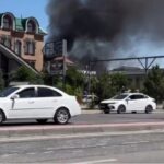Самарқандда &laquo;заправка&raquo; портлаб кетди