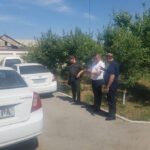 Каттақўрғон туманида газ таъминотидан қарздорлик учун Lacetti автомашинаси хатланди