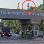Андижонда 19 ёшли йигит ўзини кўприкдан ташламоқчи бўлди