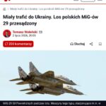 Полша Украинага бермаслик учун эскирган МiB-29 қирувчи самолётларини утилизация қилмоқчи