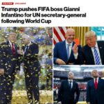 Трамп FIFA раҳбарини БМТ Бош котиблигига номзод сифатида кўрсатмоқчи — NYP