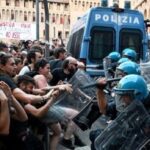 Италияда марокашлик эркак полиция томонидан қўлга олиниши чоғида ҳалок бўлиши ортидан норозилик намойишлари бошланди