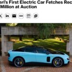Ferrari’нинг биринчи электромобили аукционда 40 миллион долларга сотилди — Bloomberg 