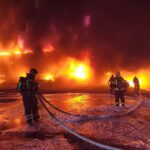 Санкт-Петербургда омборхона мажмуасида ёнғин чиқди