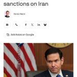 Вашингтон Эронга янги зарбалар бериш режасидан воз кечди – Axios 