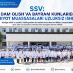 ССВ: Дам олиш ва байрам кунларида тиббиёт муассасалари узлуксиз ишлайди