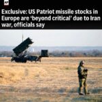 АҚШнинг Европадаги Patriot ракеталари захираси камайиб кетди