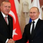Путин 1 сентябрь куни Бишкекда Эрдўғон билан учрашади