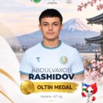 Абдулвахоб Рашидов Осиё ўйинлари чемпиони бўлди