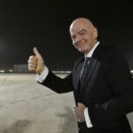 ФИФА Президенти Жанни Инфантино Ўзбекистонга ташриф буюрди