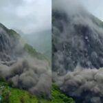 Непалдаги улкан кўчки дарёни тўсиб қўйди