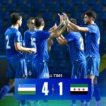 Ўзбекистон терма жамоаси Сурияни 4:1 ҳисобида мағлуб этди
